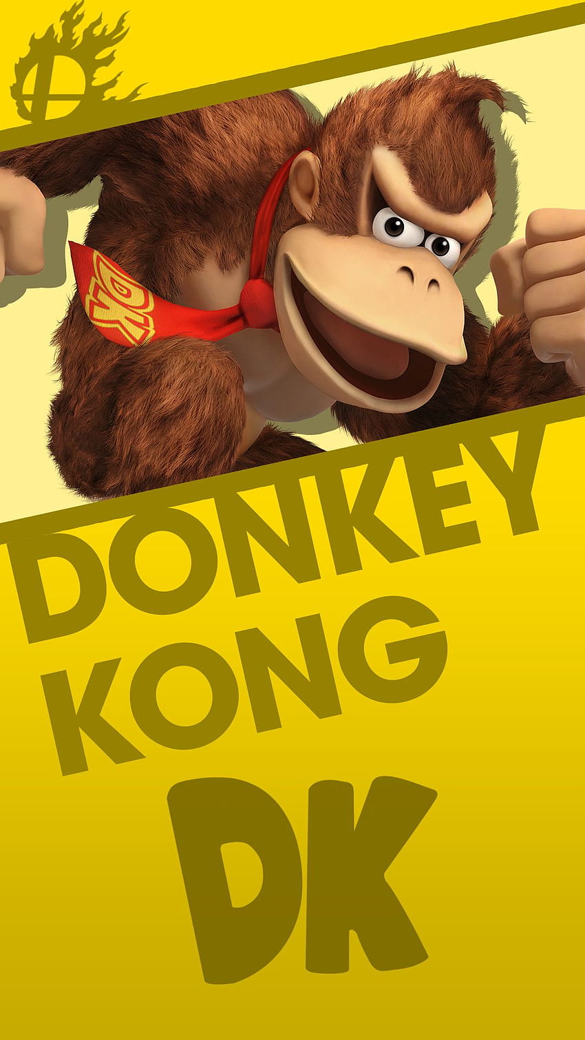Donkey Kong fundo, Donkey Kong 3D Papel de parede de celular HD