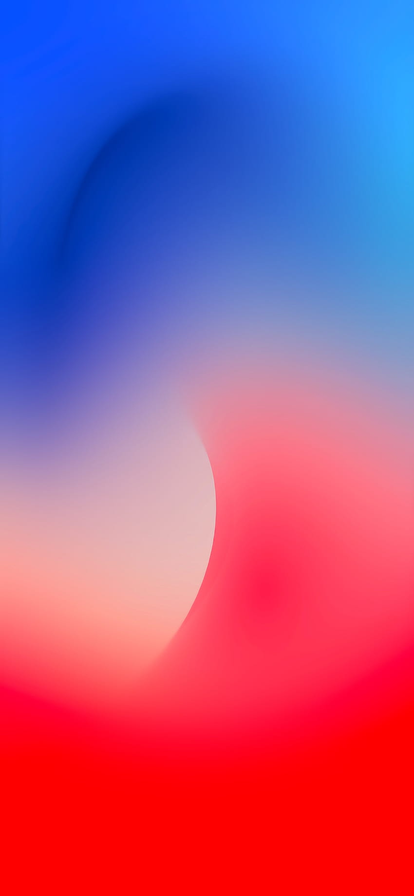 Azul fluido y rojo de AR72014. de inicio del iPhone, Retina fondo de pantalla del teléfono