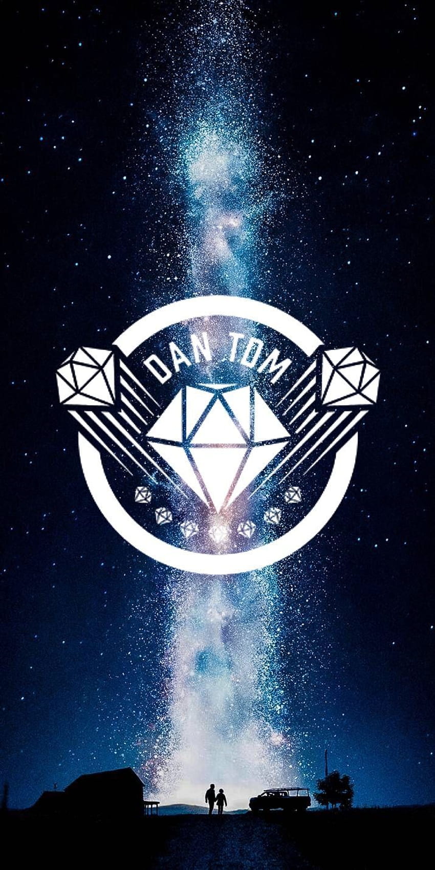 естетично лого на DanTDM. Minecraft HD тапет за телефон