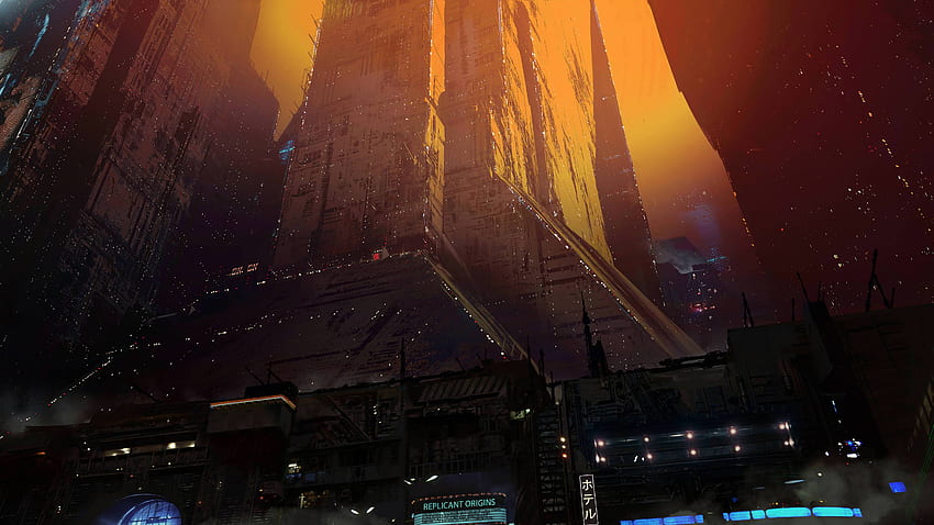 U Blade Runner 2049 Kota Film Sci Fi, Kota Sci-Fi Wallpaper HD