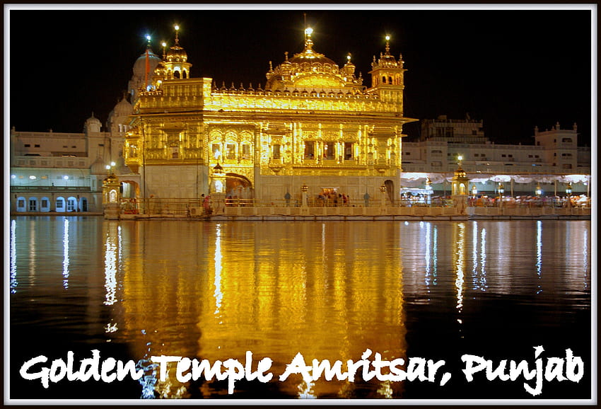 Golden Temple Look In Night - Harmandir Sahib - -, Golden Temple at Night  HD wallpaper | Pxfuel