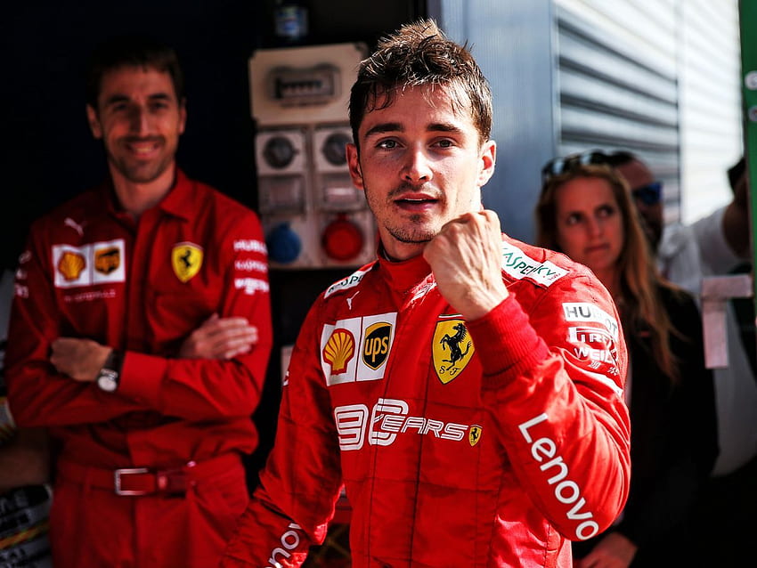Charles Leclerc wygrywa Grand Prix Włoch i przekazuje Ferrari do domu Tapeta HD
