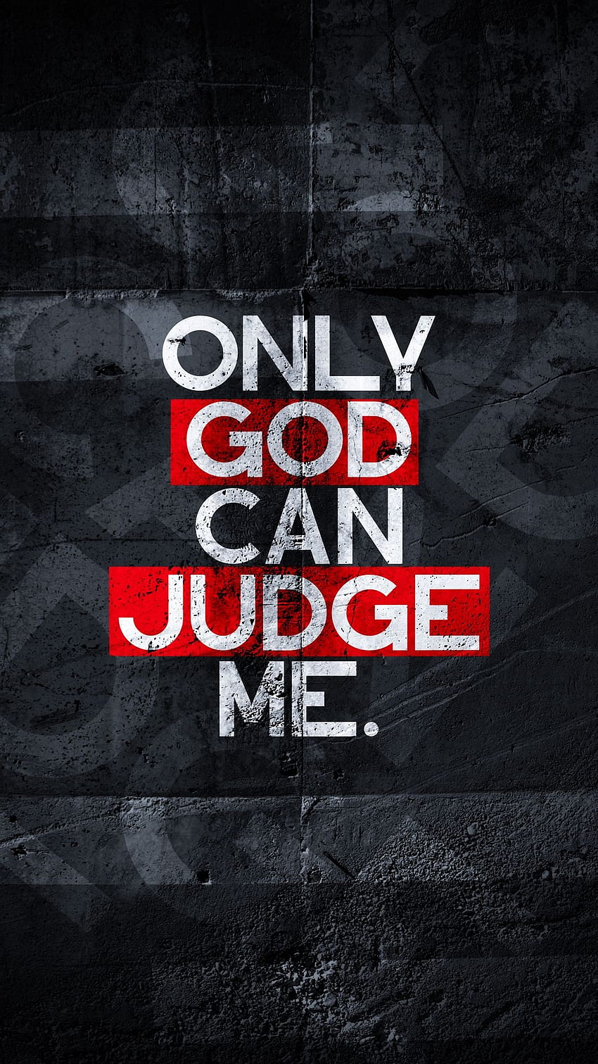 Only God, sayings, believe, judge HD phone wallpaper