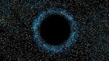 digital art sci fi black hole