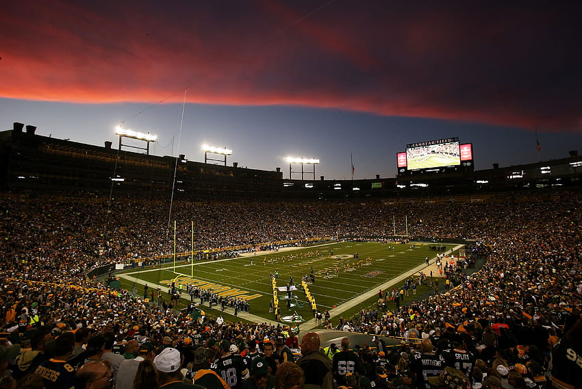 Green Bay Packers Stadium Lambeau Field HD wallpaper