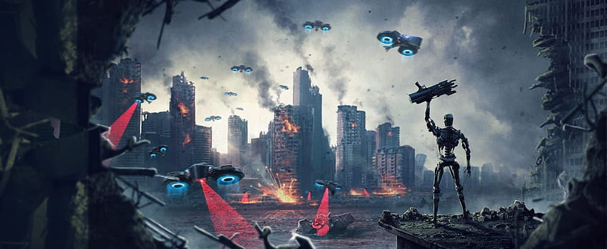Terminator Genisys Future War Hack - Terminator Genisys Future War, Future Warfare HD duvar kağıdı