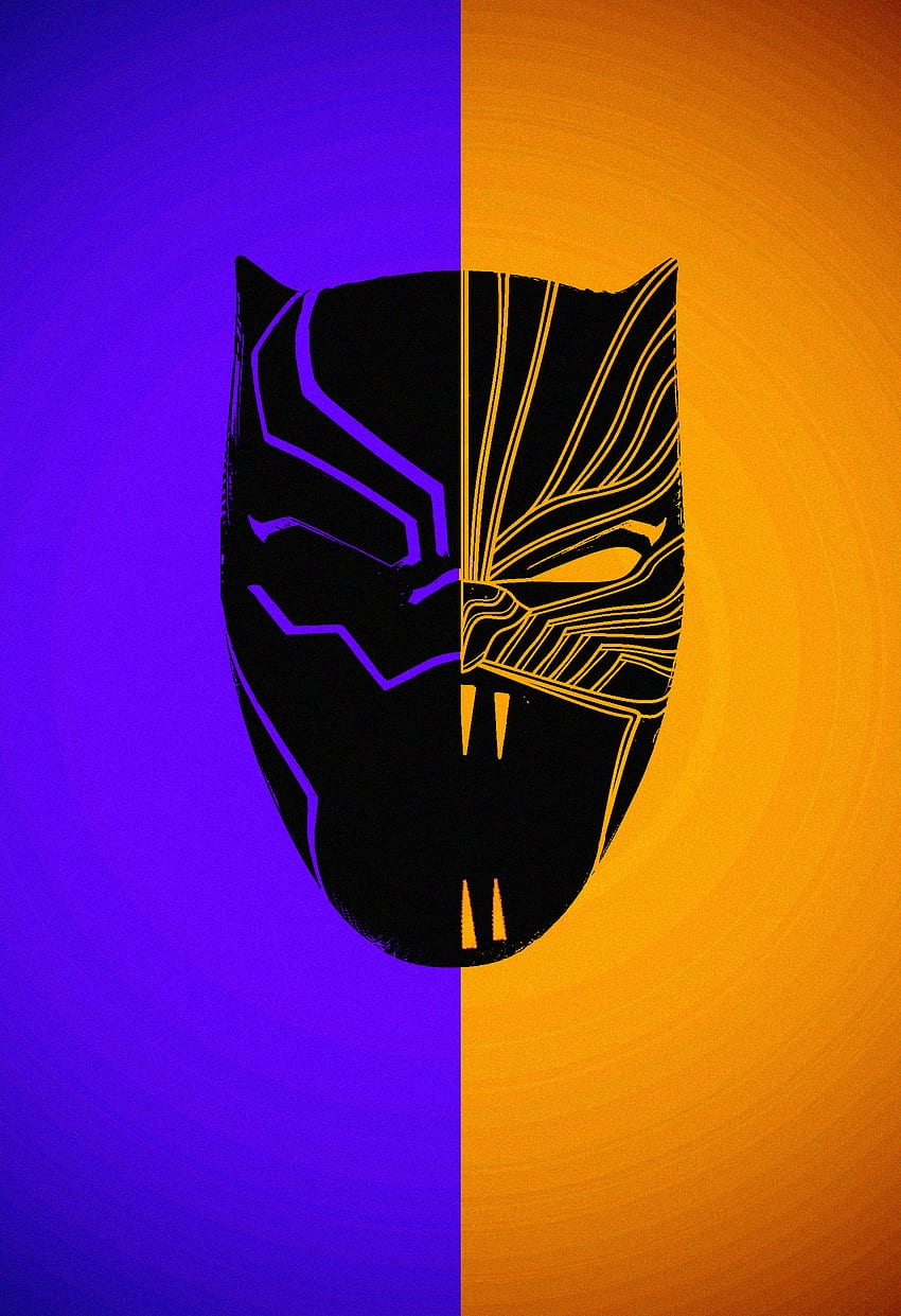 Black Panther Poster I made! Feat. The Gold Jaguar AKA Killmonger HD phone wallpaper