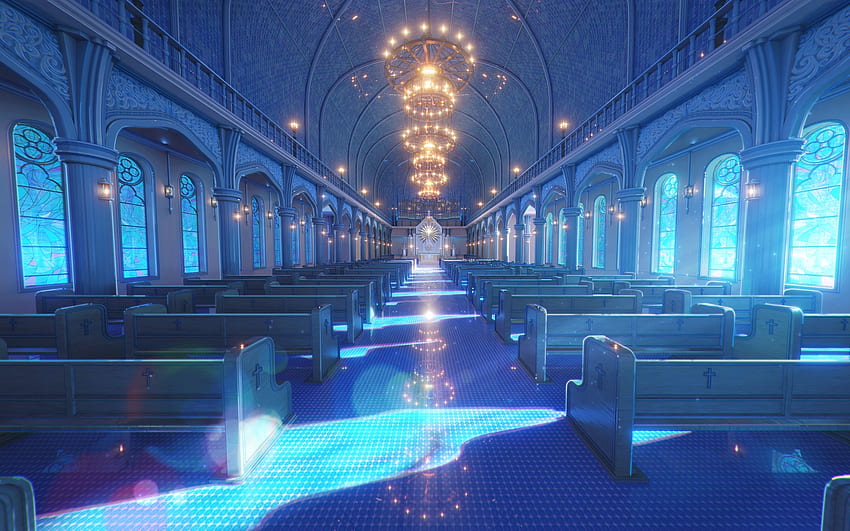 Inside the cathedral Episode interactive background Episode background  Anime scenery HD phone wallpaper  Peakpx