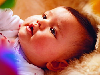 HD Wallpaper of Cute Baby with Blue Eye | HD Wallpapers