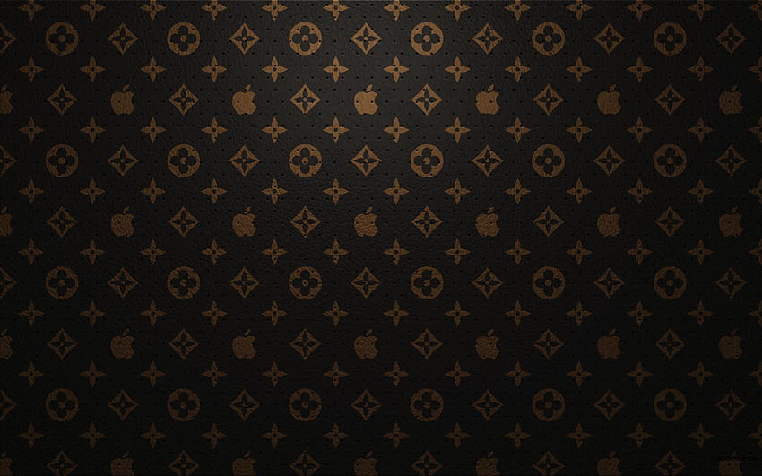 33+] Louis Vuitton Apple Logo Wallpapers