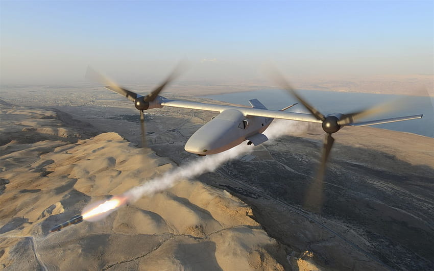 drone, Tern Tailsitter Drone, lançamento de foguete, veículo aéreo não tripulado, drone militar, VANT para com resolução . Alta qualidade papel de parede HD
