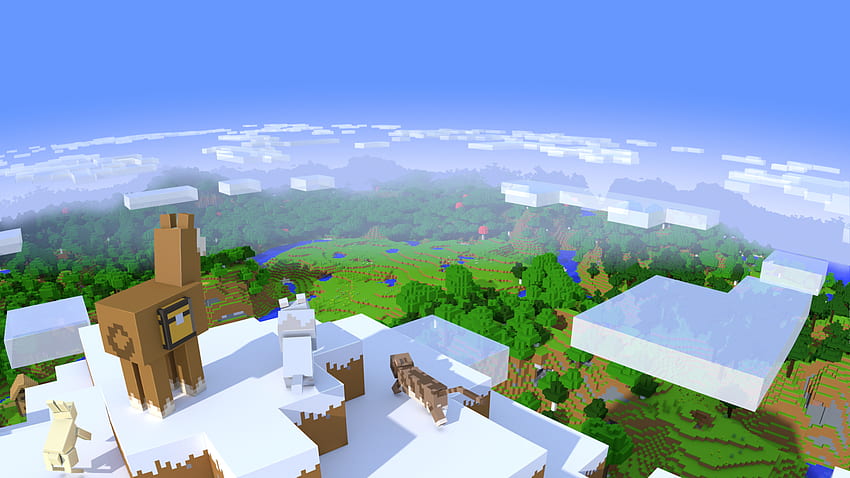 Ich habe das für mein Texture Pack und für Leute gemacht, Minecraft Classic HD-Hintergrundbild