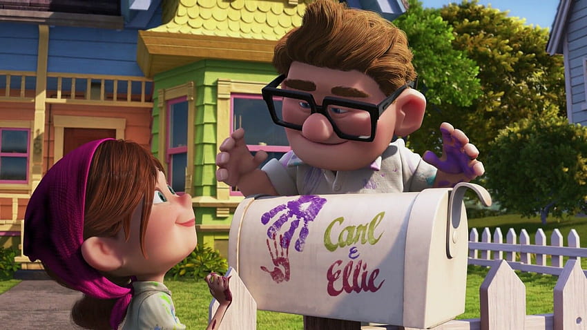 Carl and Ellie <3. Disney pixar up, Disney up, Up carl and ellie HD wallpaper