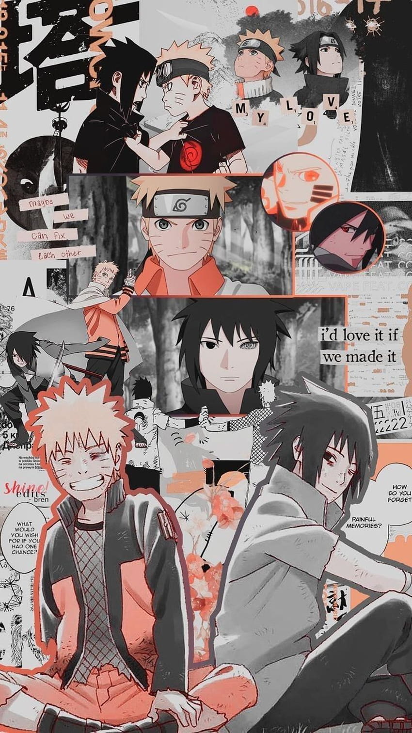 Naruto e Sasuke. Naruto and sasuke , naruto shippuden, Cute anime ...
