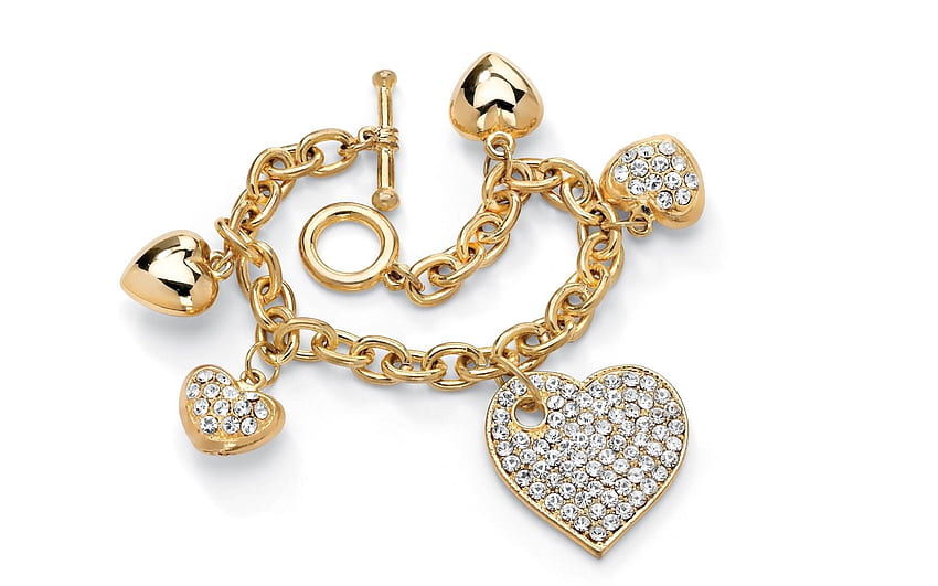Gold Diamond Most Beautiful - Gold Tone Jewelry, Diamond Chain HD wallpaper