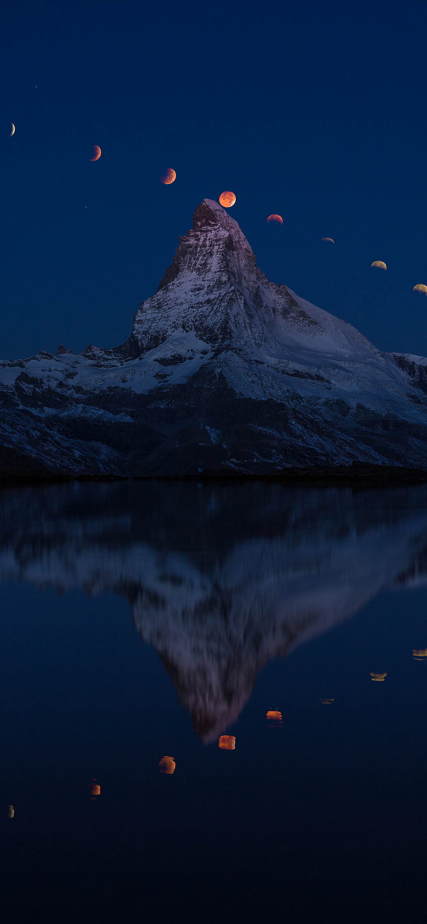 Super Moon Matterhorn iPhone XS, iPhone 10, iPhone X , , Background, and HD phone wallpaper