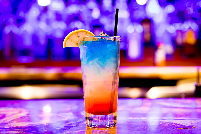 Cocktail, colorful, summer, drink, close up HD wallpaper