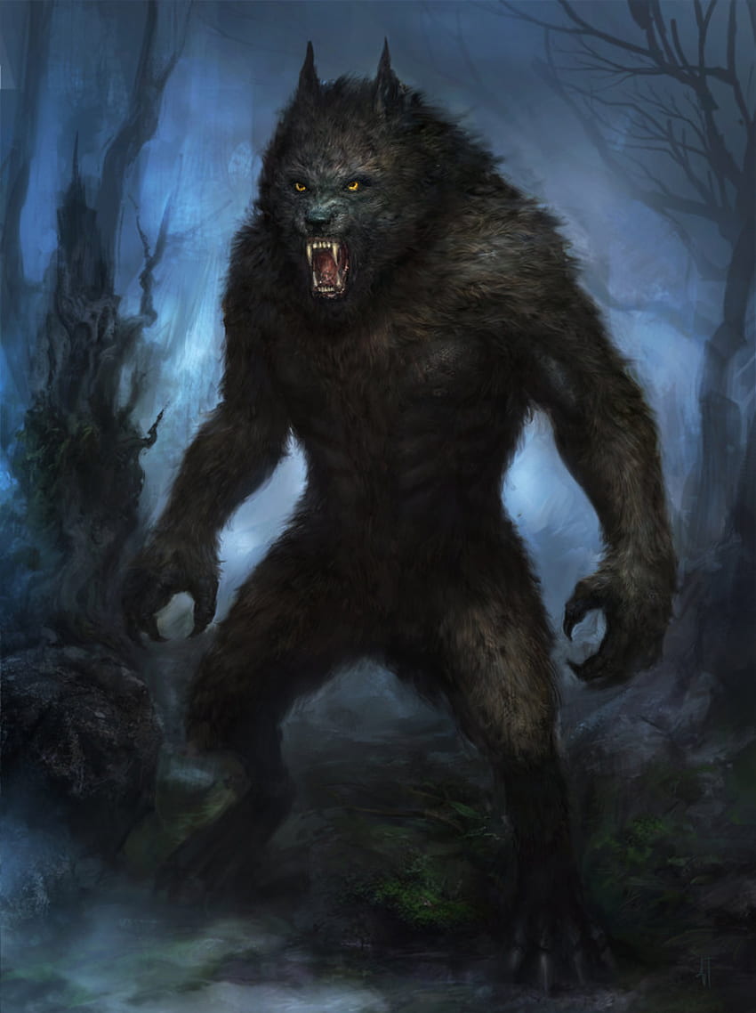 Werewolf, Dark, HQ Werewolf. 2019 wallpaper ponsel HD