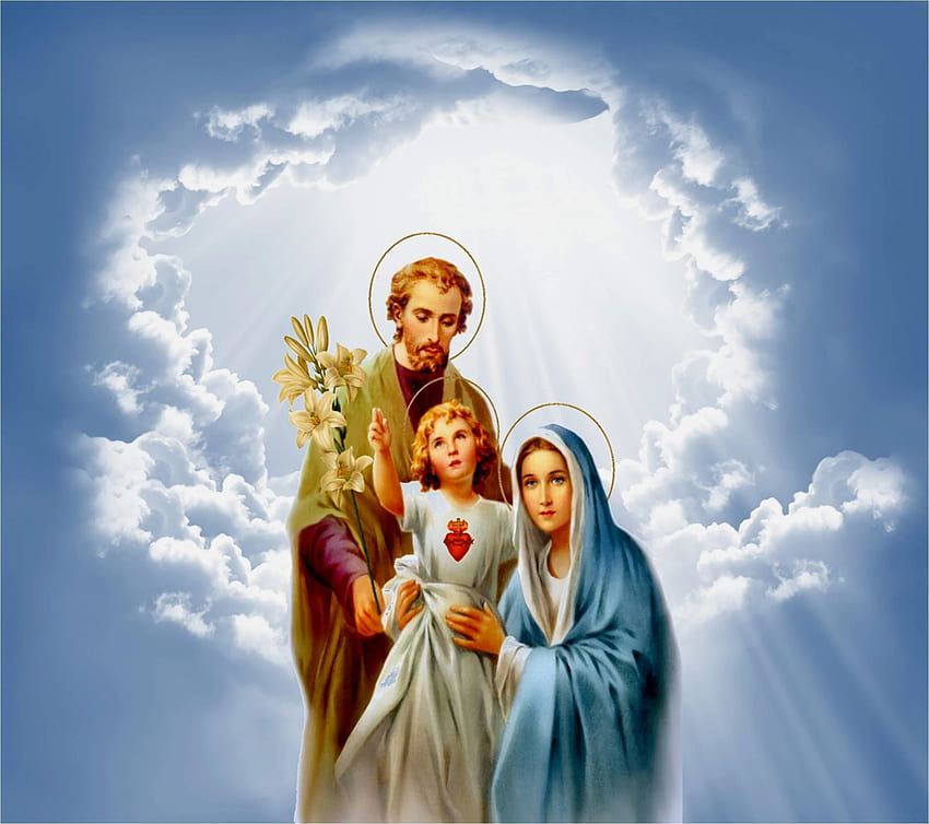3840x2160px, 4K Free download | Holy Family Background (2391×2121 ...