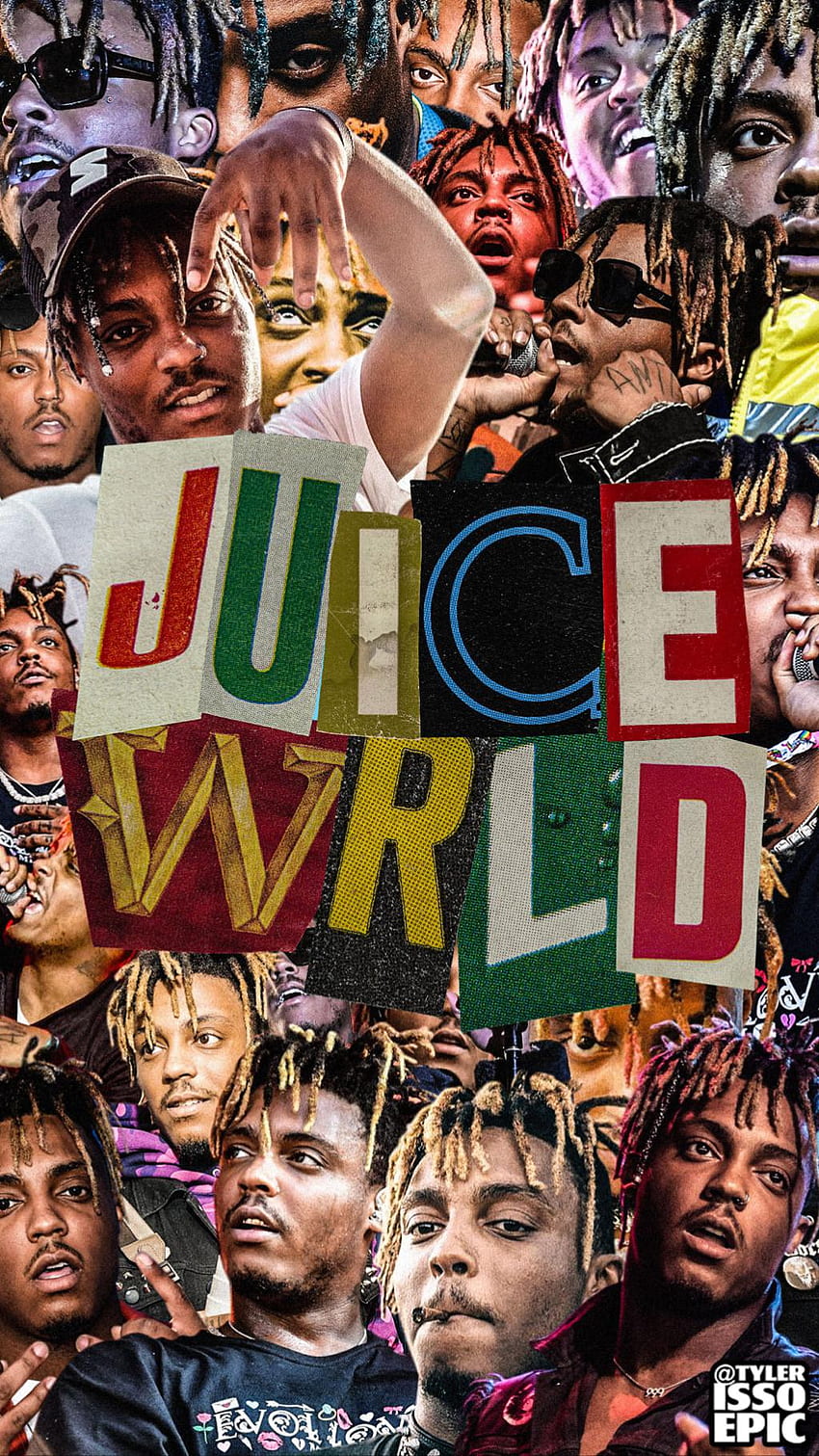 Juice Wrld Collage, Juice Wrld Album HD phone wallpaper
