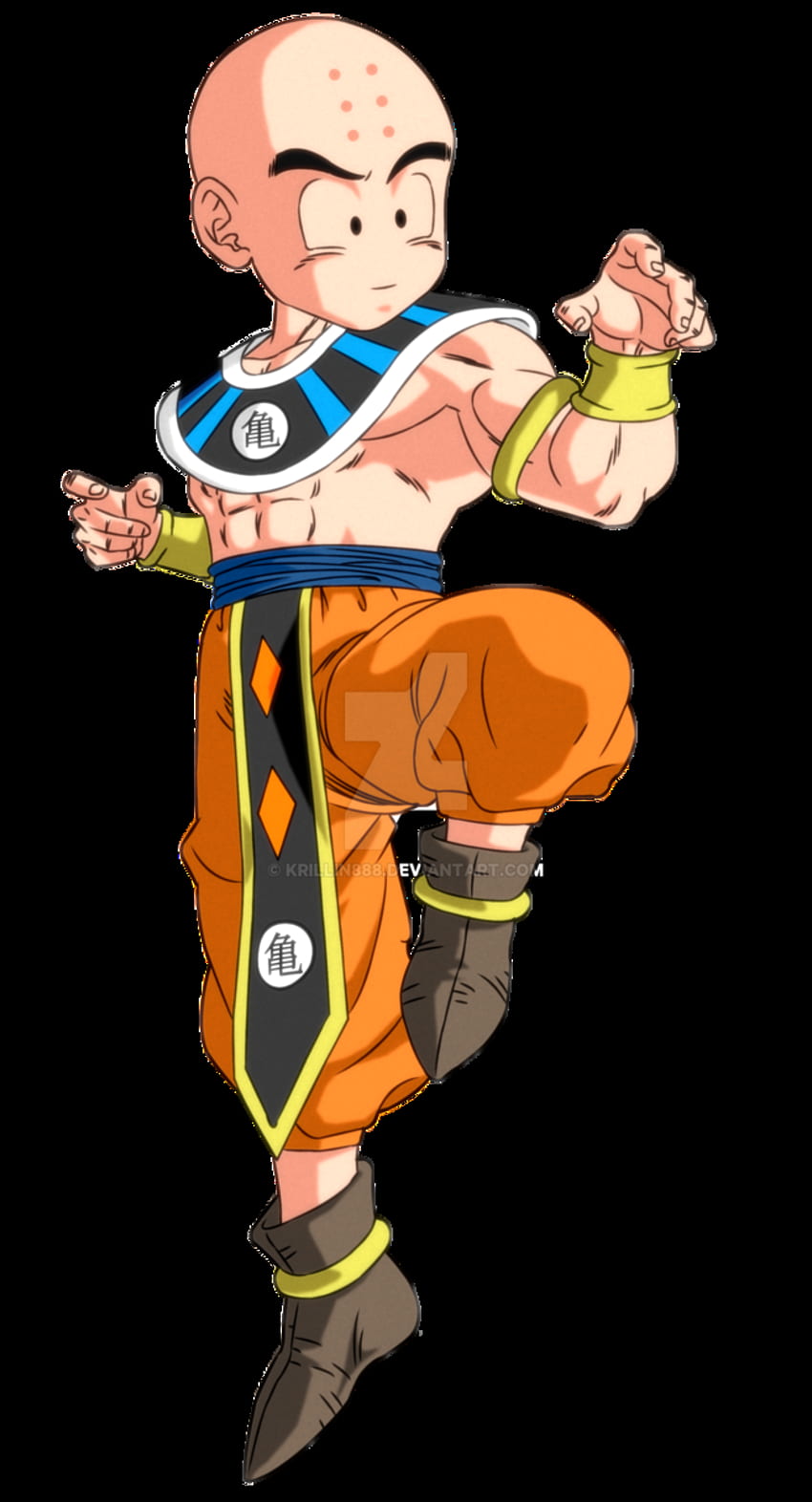 Krillin (DBGT) - Super Saiyan 3 by Krillin888 on DeviantArt