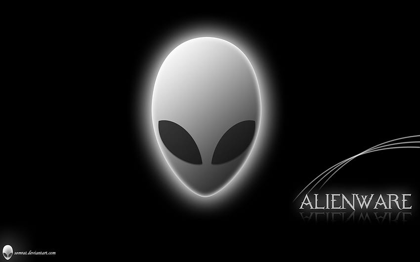 Alien head . Wide HD wallpaper