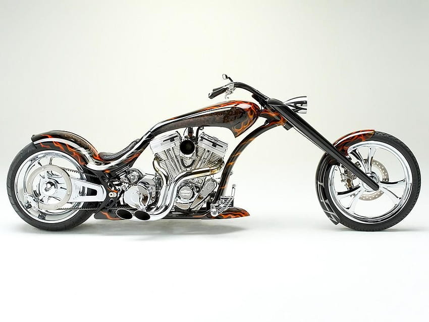 Moto Custom. MOTORCYCLES. Cars and Wheels, Sick Custom Chopper Motorcycle HD wallpaper