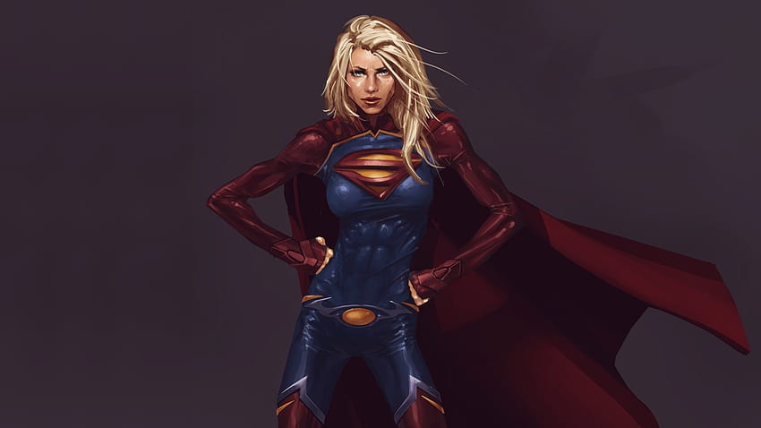 Kryptonian, supergirl, artwork HD wallpaper