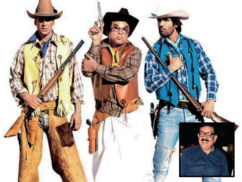 Bollywood : saut dans le temps pour Akshay Kumar, Suniel Shetty et Paresh Rawal dans Hera Pheri 3 Fond d'écran HD