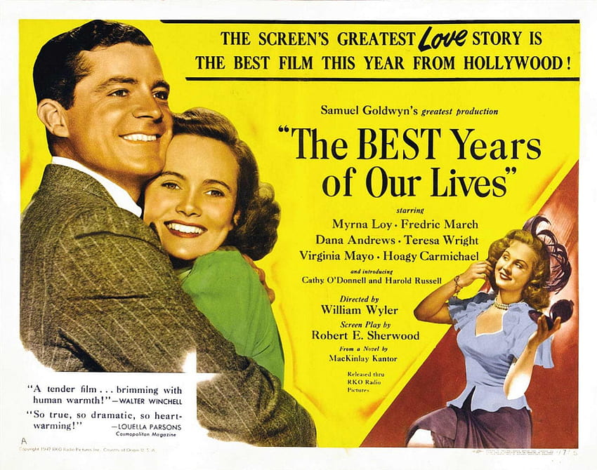 Classic Movies - The Best Years Of Our Lives, Films, Hollywood Movies, Classic Movies, Film HD wallpaper