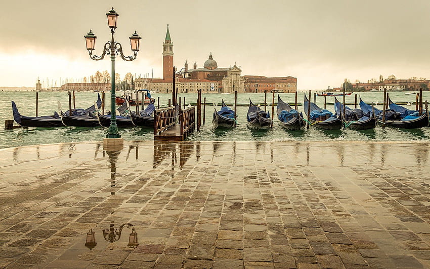 Şehirler, İtalya, Venedik, San Giorgio Maggiore HD duvar kağıdı
