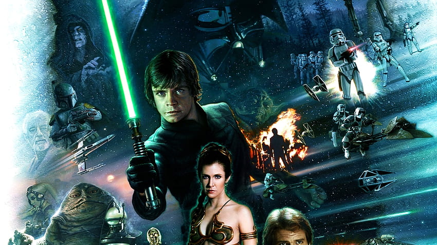 star wars bölüm vi dönüş jedi geniş ekran, Star Wars Jedi'ın Dönüşü HD duvar kağıdı