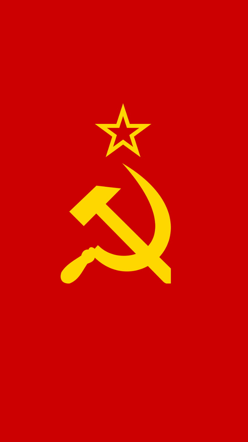 소련 국기 HD 전화 배경 화면