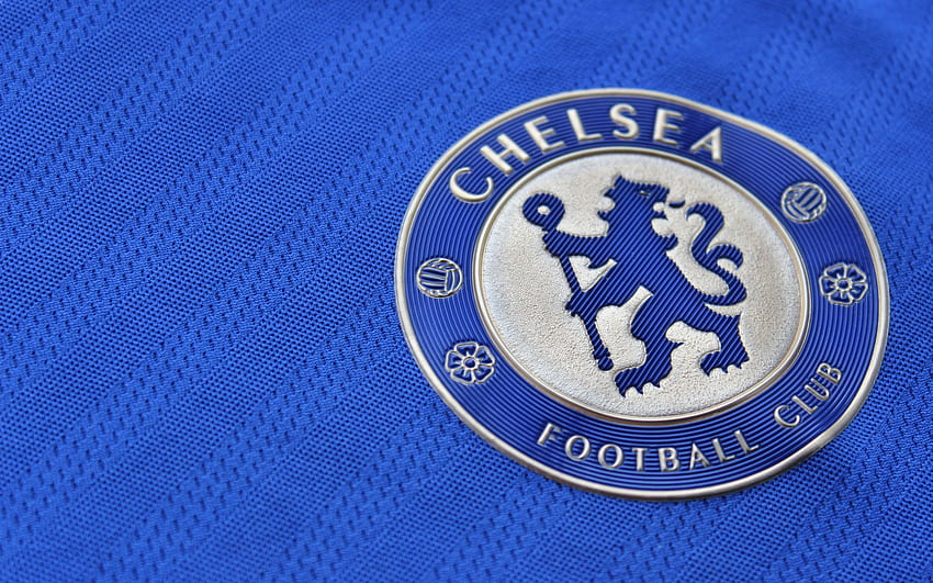 Chelsea FC, logo, maglietta blu, emblema, squadra di calcio inglese, Londra, Inghilterra, Premier League, calcio per con risoluzione. Maglia Chelsea di alta qualità Sfondo HD
