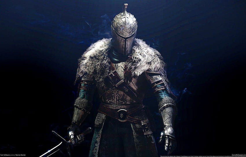 gra, zbroja, tło, wojownik, rycerz, Dark Souls - dla , sekcja игры Tapeta HD