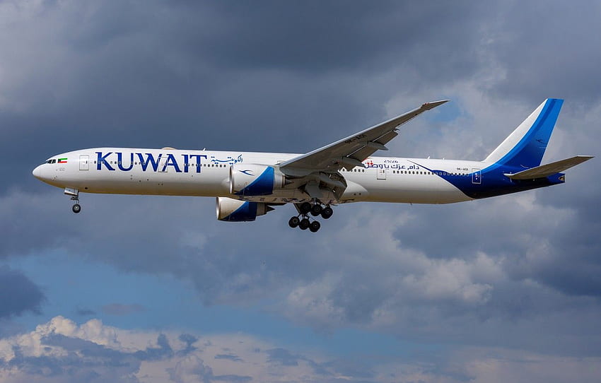 Boeing, 777 300ER, Kuwait Airways Untuk , Bagian авиация, B777 Wallpaper HD