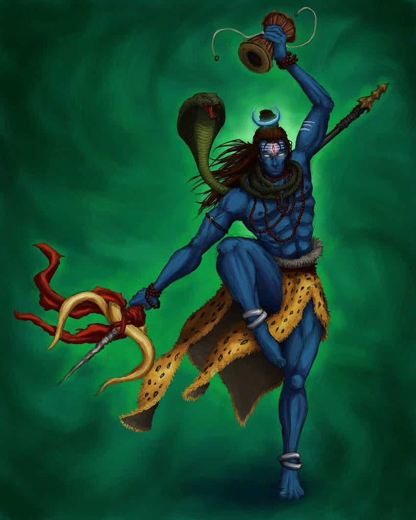 Kosmischer Tanz von Shiva: Hinduismus, psychedelischer Shiva HD-Handy-Hintergrundbild