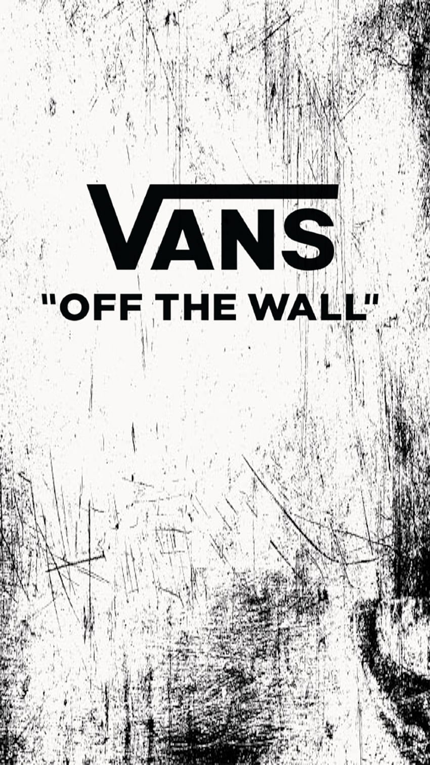 VANS White, grunge HD phone wallpaper