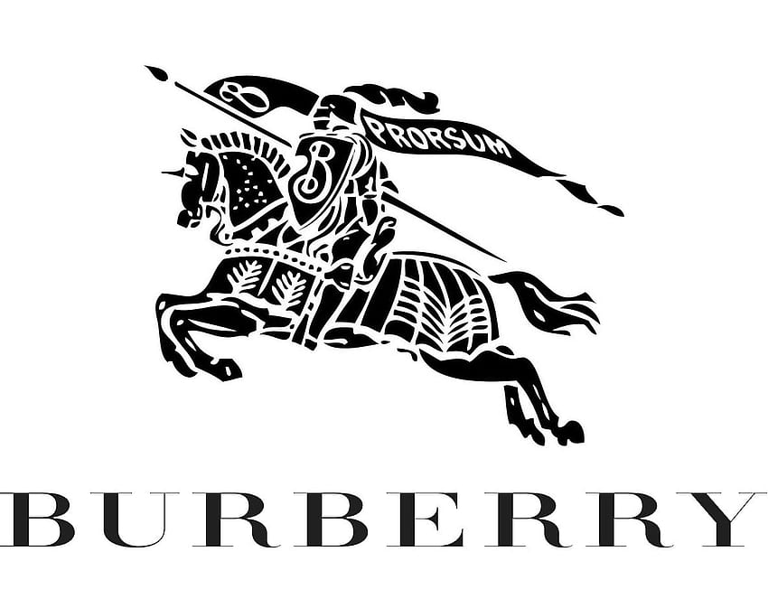 Burberry, logo Burberry Sfondo HD