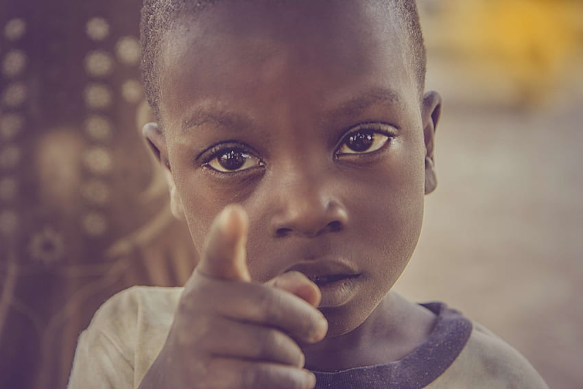 africa, boy, child, childhood, children, kid, nigeria, people, pointing, poverty, sad, street, young , African Kids HD wallpaper