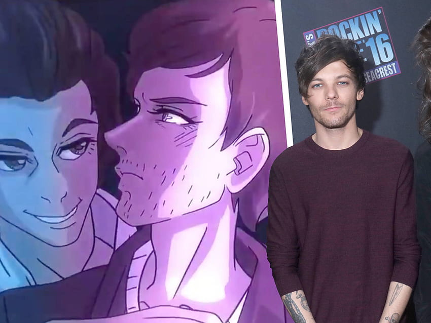 Directioners slam Euphoria scene showing animated fanfic involving Harry Styles and, One Direction Cartoon HD wallpaper