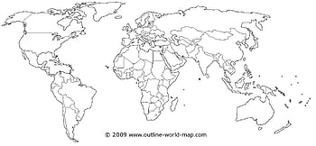 Outline Map Of Political India With Map India Printable, india map ...
