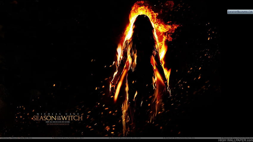 Season of the Witch Burning Witch HD wallpaper