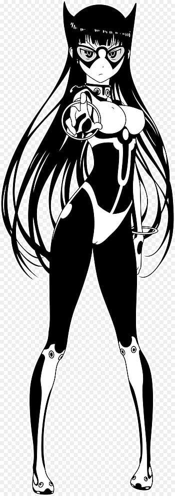 HD wallpaper female anime in gray top clip art girl black and white  hood  Wallpaper Flare