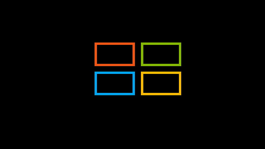Microsoft Windows ロゴ スクエア、コンピューター、、、背景、および 高画質の壁紙