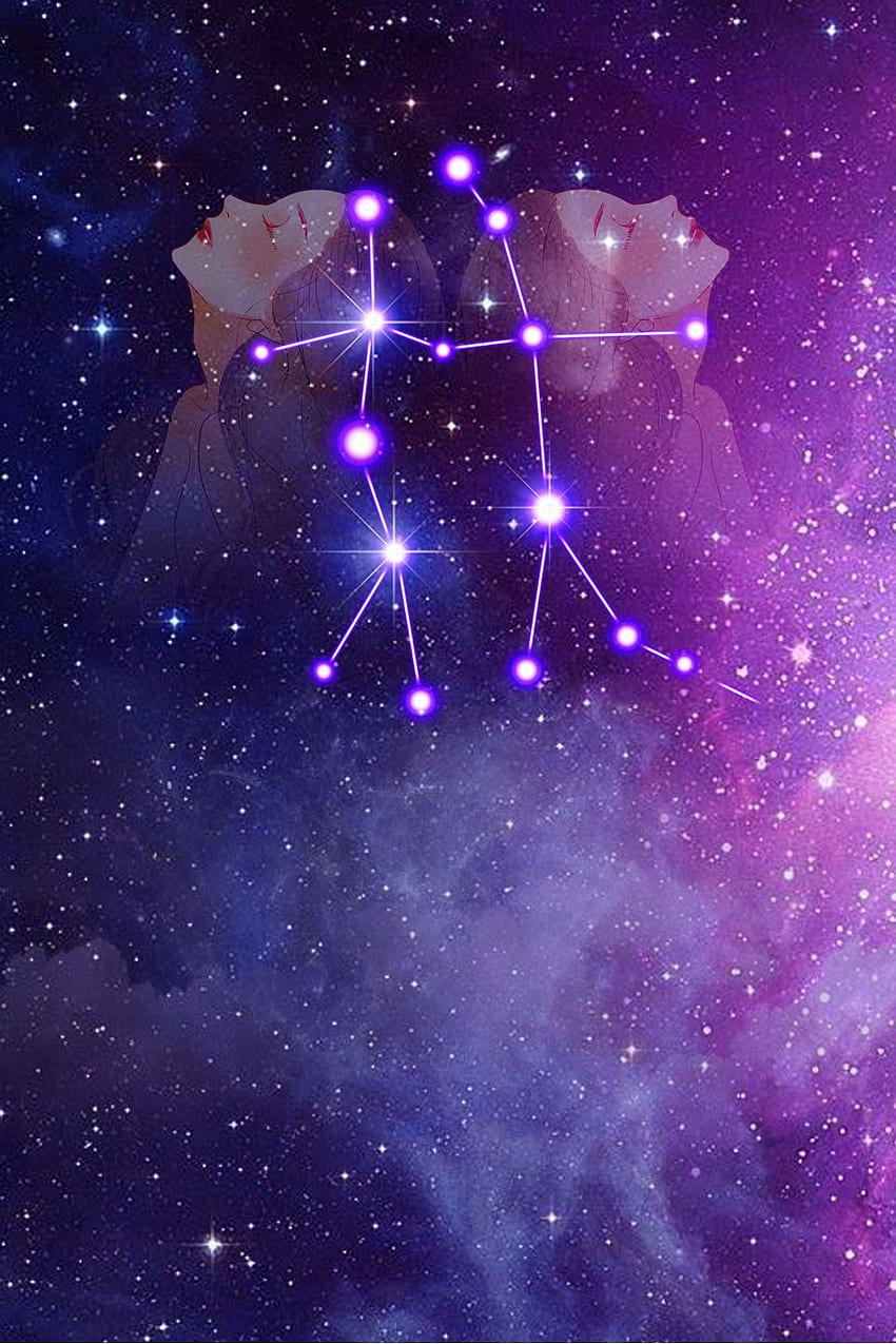 Creative Aesthetic Starry Sky 12 Constellation Gemini HD phone wallpaper