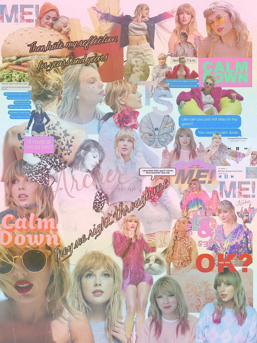 Amante de Taylor Swift, estética de Taylor Swift fondo de pantalla del teléfono