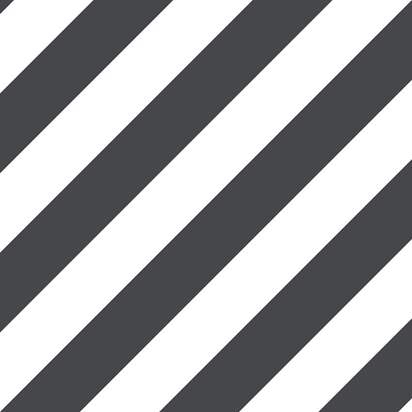 Пазарувайте Diagonal Stripe в черно - излишък, черно-бяла диагонална линия HD тапет за телефон