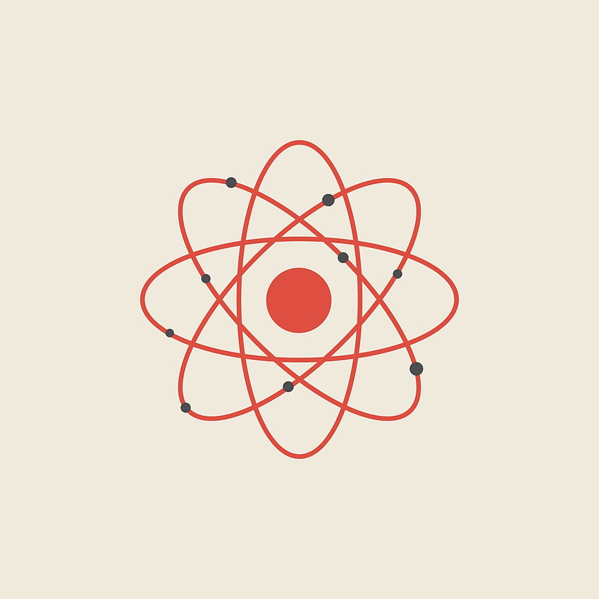 Vektor, Molekül, Atom, Minimalismus, Chemie HD-Handy-Hintergrundbild