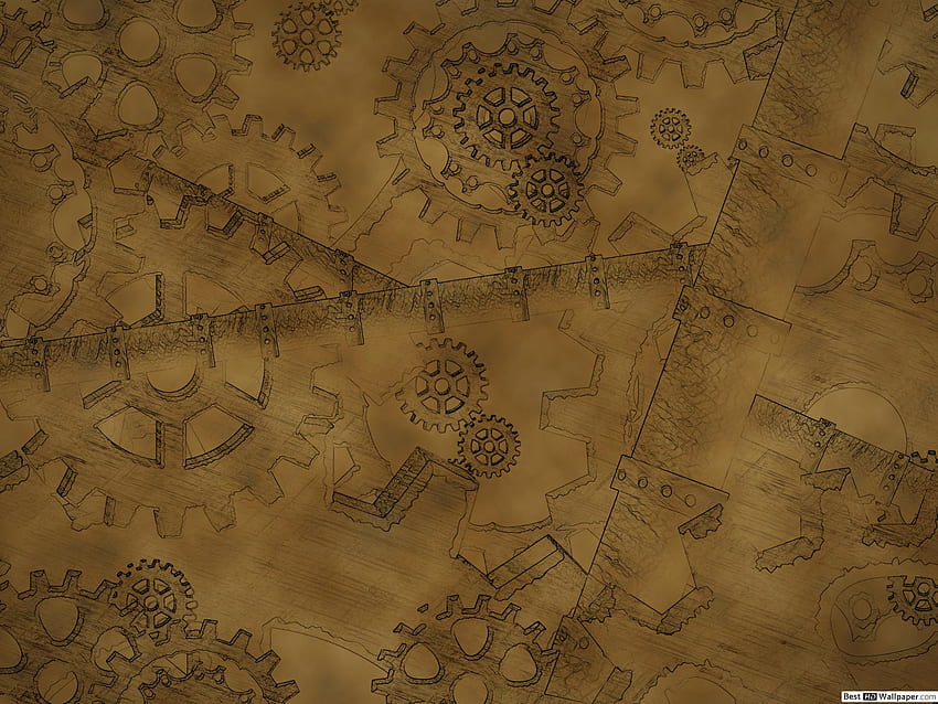Steampunk, Steampunk Map HD wallpaper
